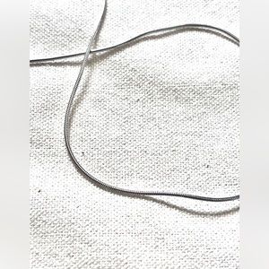 Sterling Silver Snake Chain Necklace